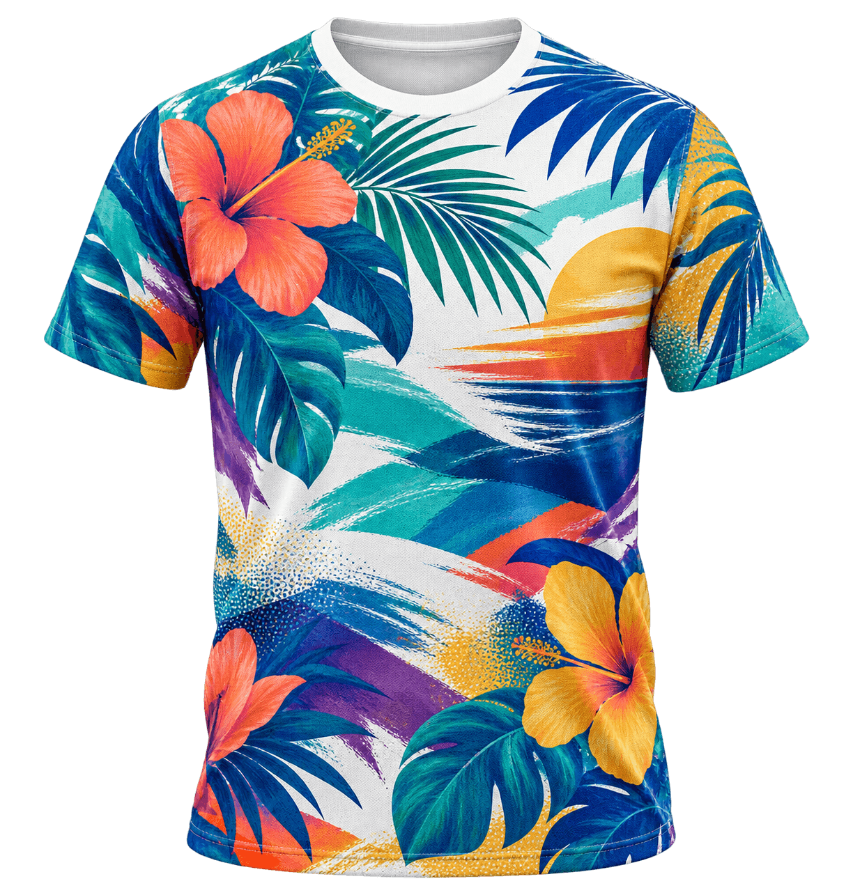 Full-print sublimation shirt